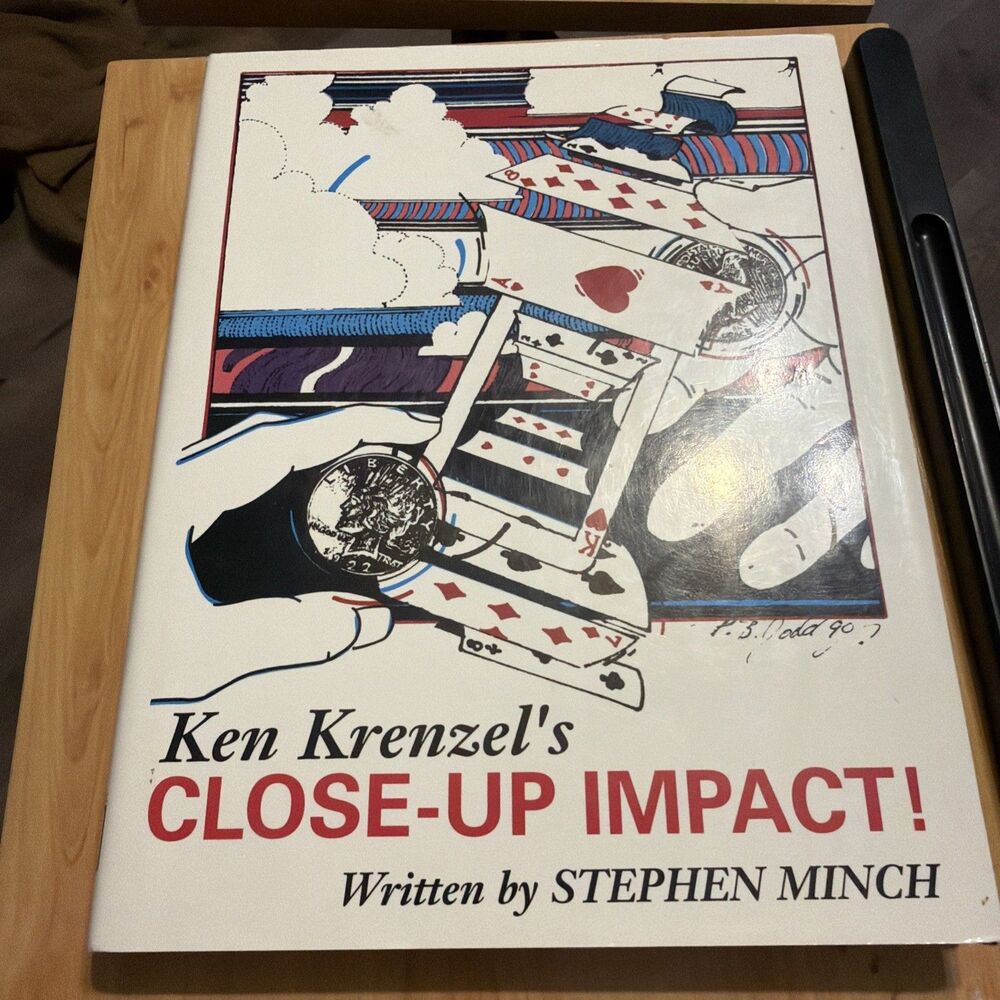 Minch, Stephen: Ken Krenzel's Close-Up Impact! Book 1st Ed HC